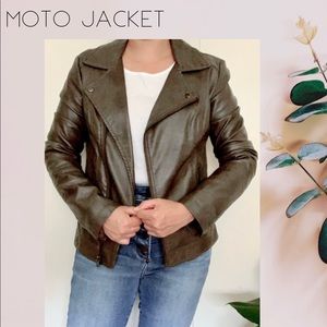 Good as 🆕 American Rag faux leather moto jacket